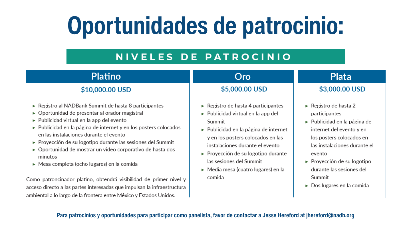 For Sponsorship Opportunities; (5)