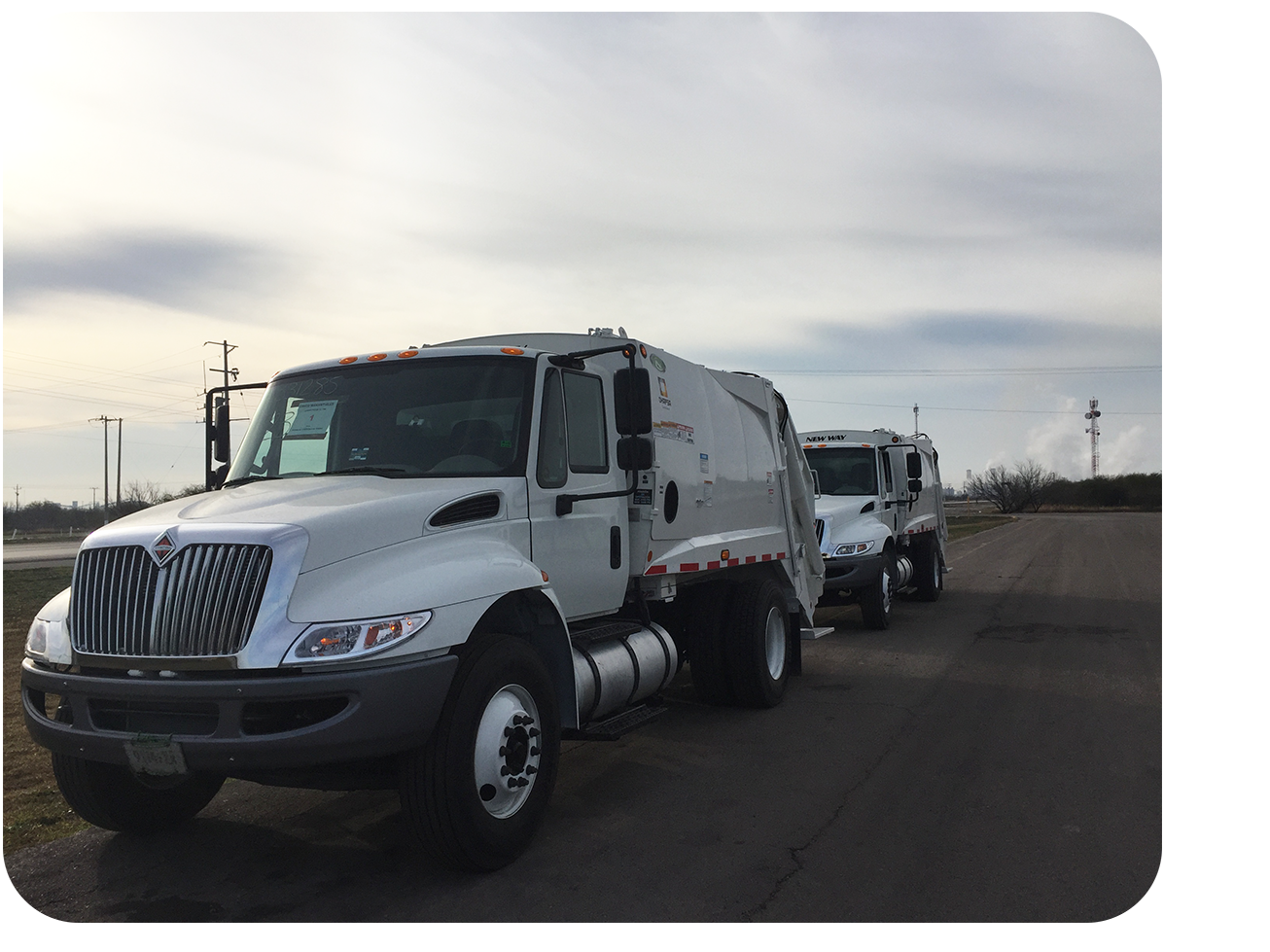 Solid waste trucks